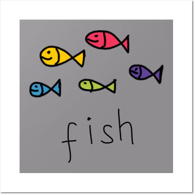 Fish Wall Art by Afisya Kiddos